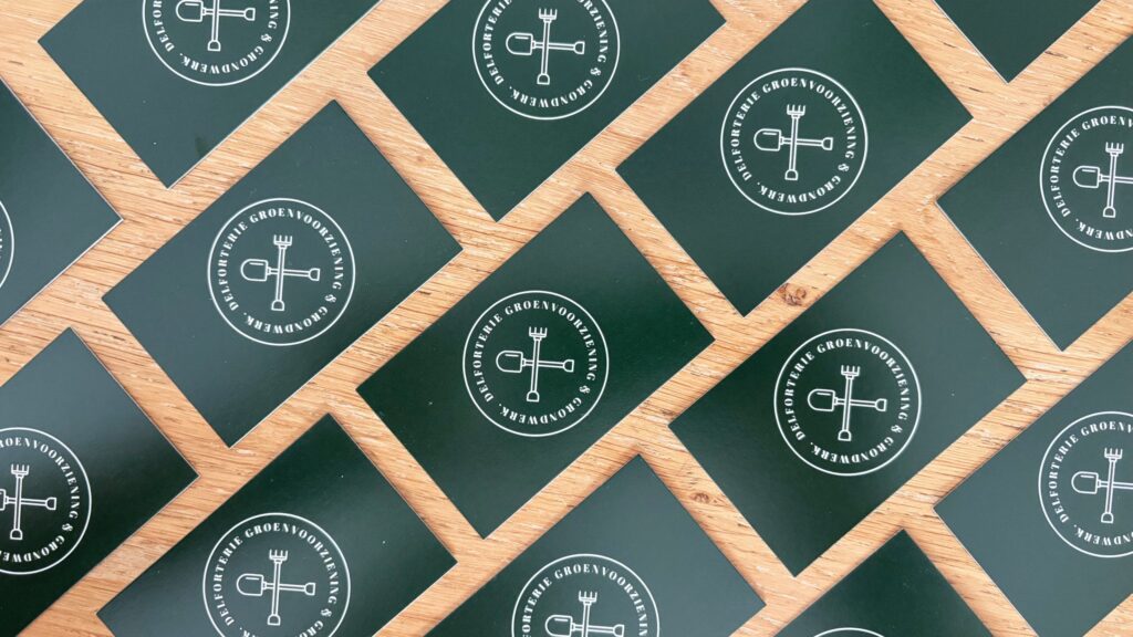 Groenvoorziening Zoetermeer - Groenvoorziening Delforterie Visitekaartjes 2