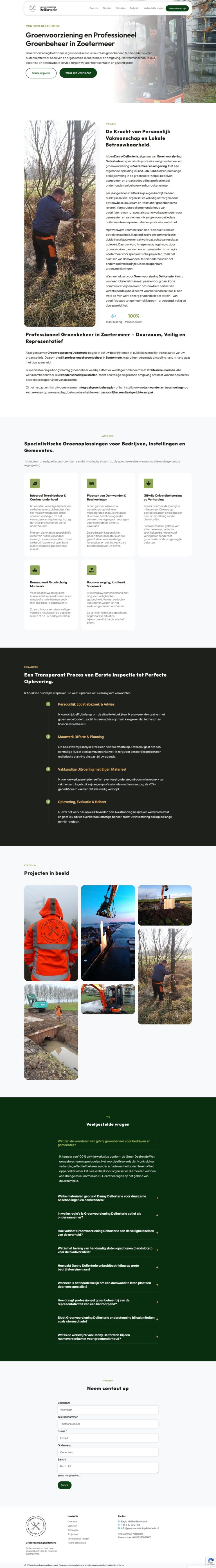 groenvoorziening delforterie website