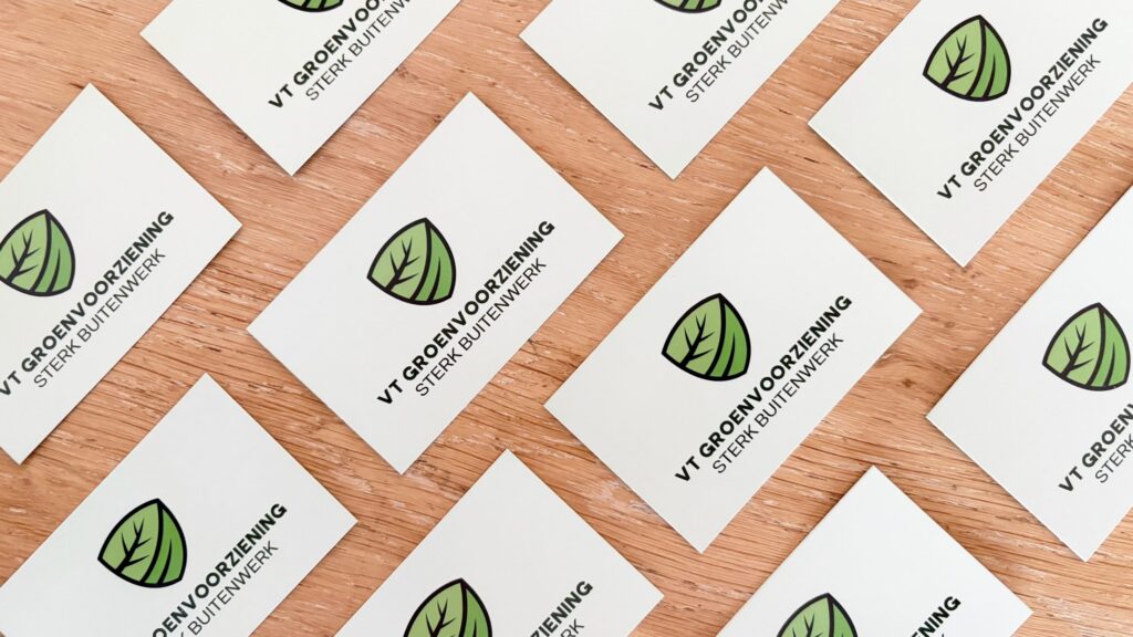 Groenvoorziening Moerkapelle - Vt Groenvoorziening Visitekaartjes